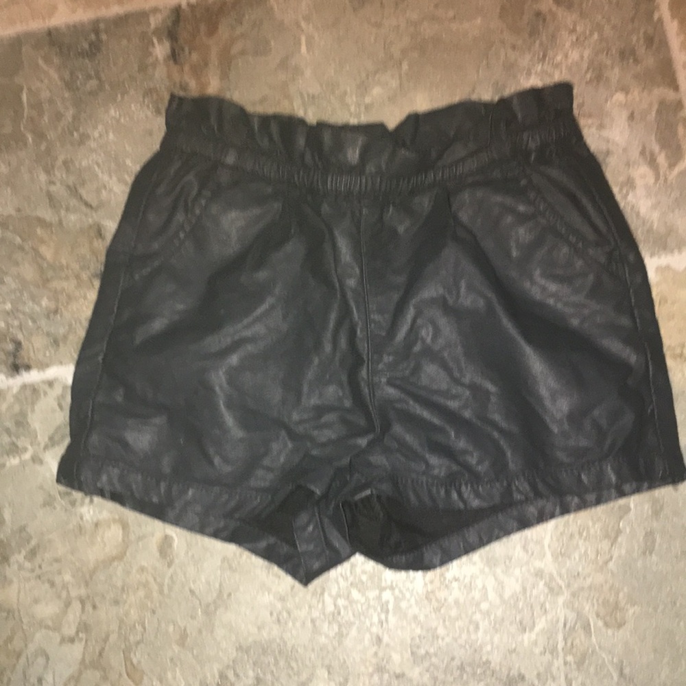 Baby Gap 4t faux leather shorts